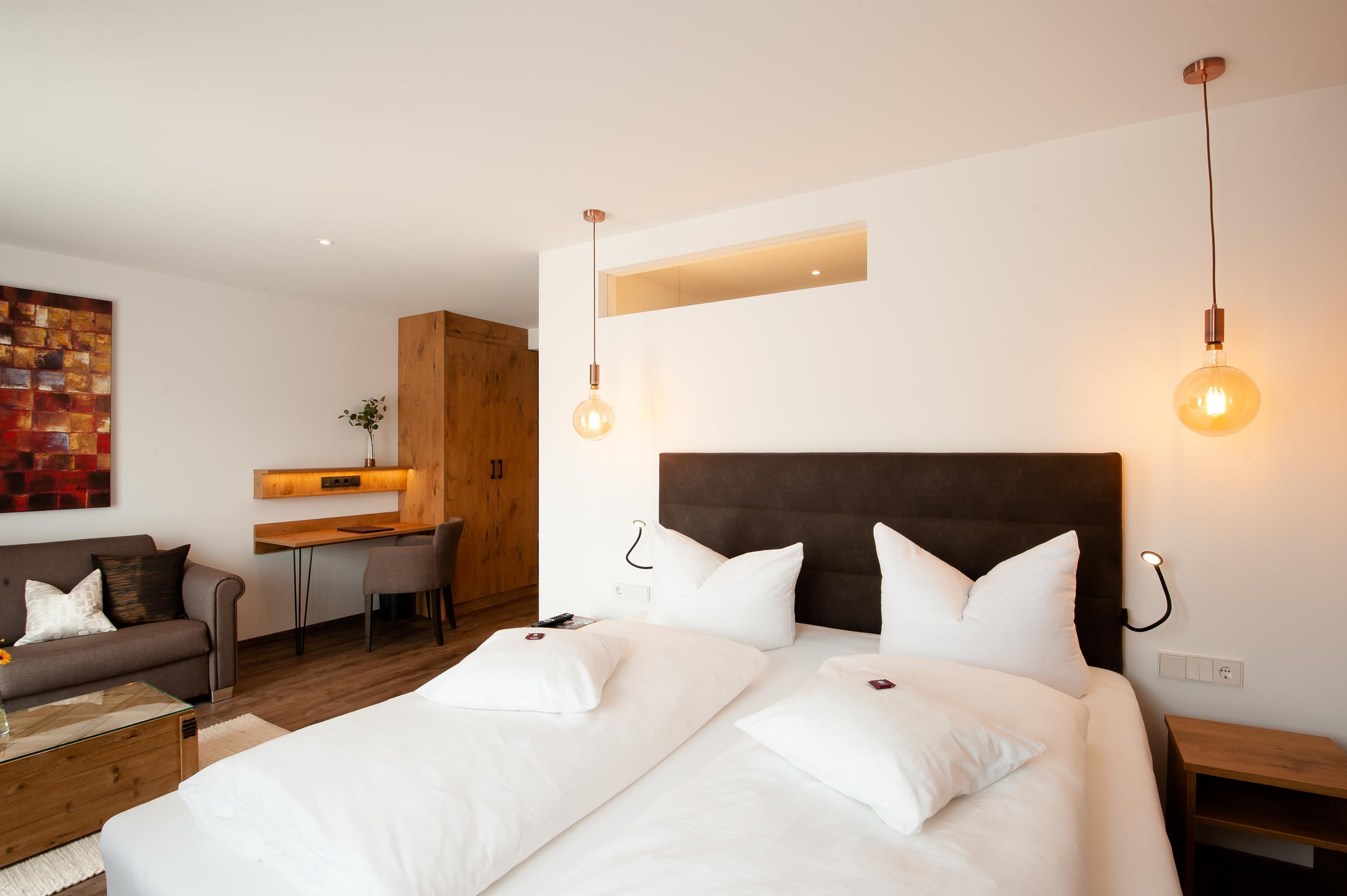 Doppelzimmer im Hotel Schwaiger in Glonn